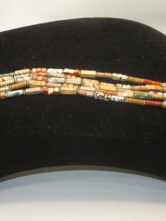 Boho Stone Beaded Bracelet - Picture 2 of 4